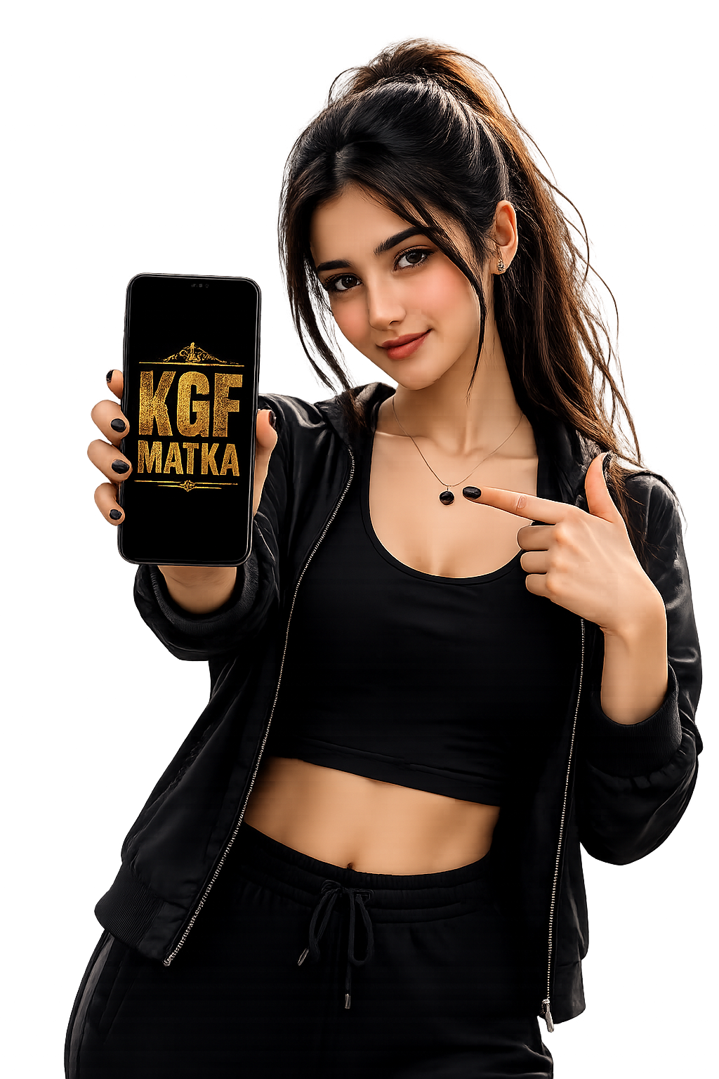 Girl playing KGF Matka